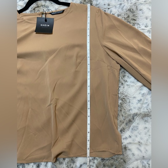 ⭐️SHEIN | NWT Long sleeve dressy top | Size Large - Picture 7 of 9